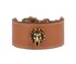 Gucci Lion Head Buckle Bracelet, front view