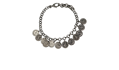 Gucci Coin Charm Bracelet, front view