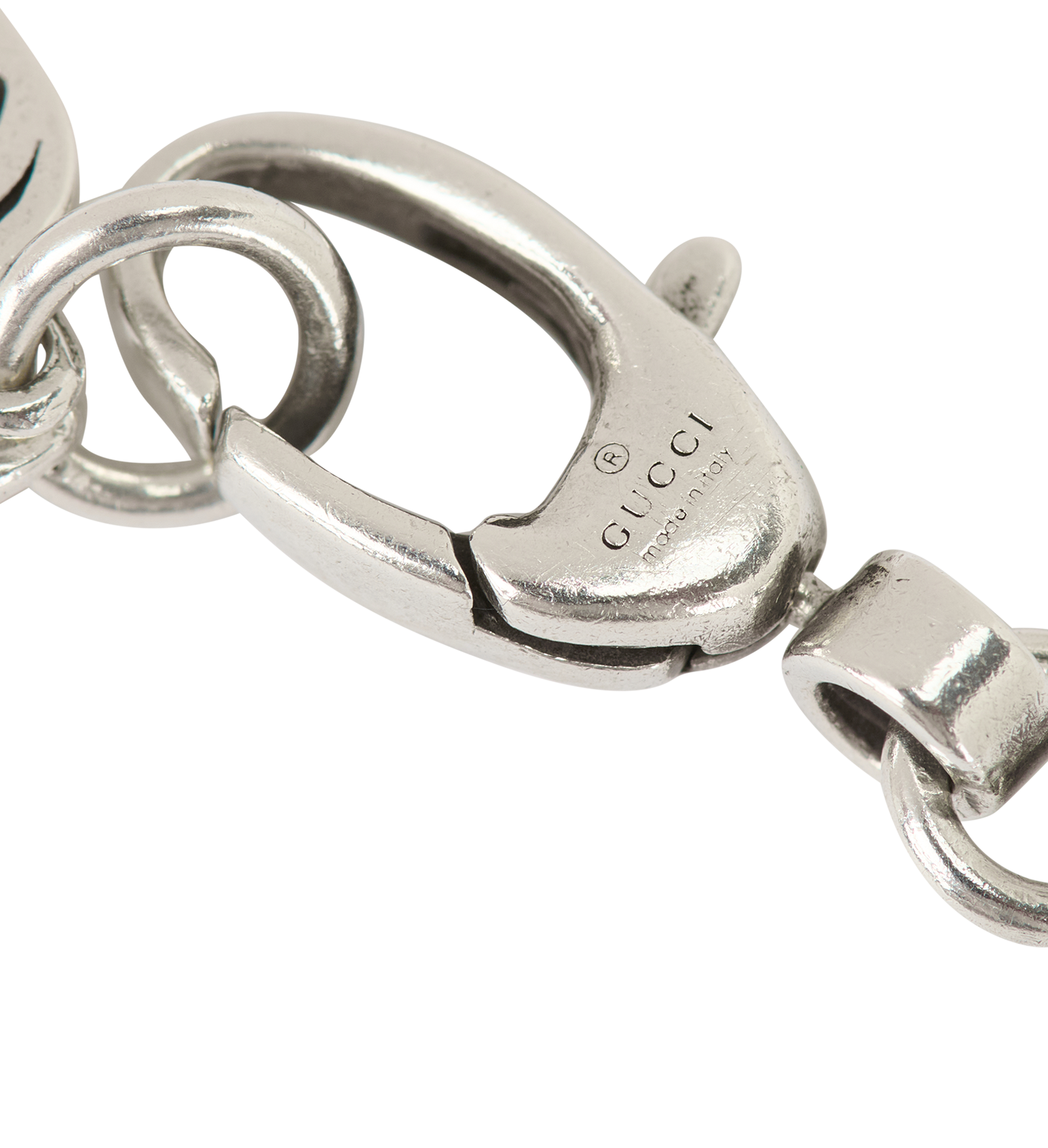 Gucci GG Marmont Key Charm Bracelet, &pound;120, Jewellery, Silver, Sterling Silver, Other view