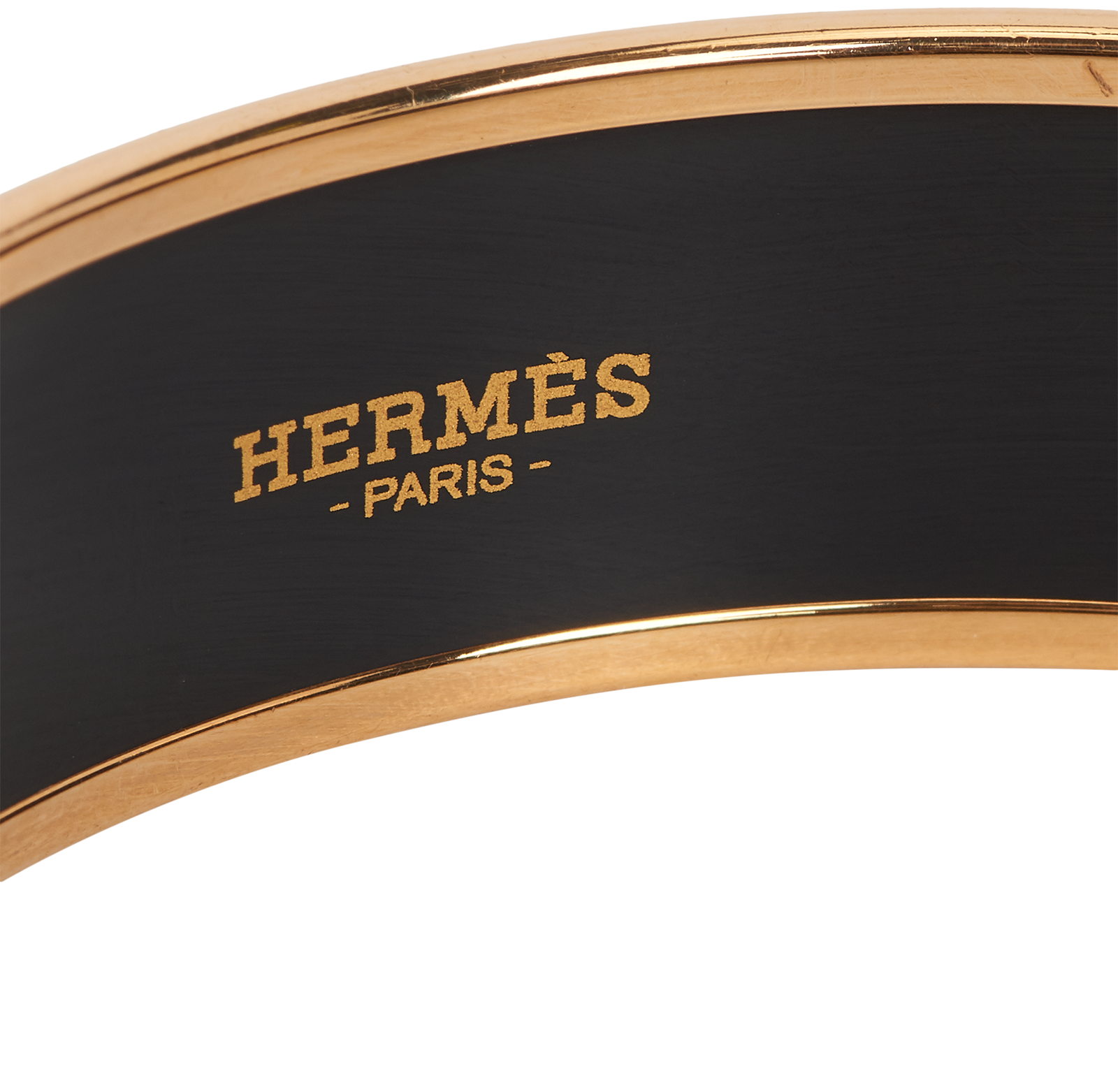 Hermes Coaching Bangle, &pound;160, Jewellery, Green/Red, Enamel Coated Ceramic, Other view