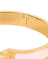 Hermes Clic H Bracelet, &pound;310, Accessories, Gold/Pink, Brass/Enamel Coated Ceramic, Other view