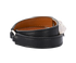 Hermes Rivale Double Tour bracelet, £220, Jewellery, Black, Leather, Side view