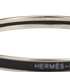 Hermes Uni Bangle, £140, Jewellery, Black, Brass/Enamel Coated Ceramic, Other view