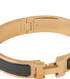 Hermes Clic H Bracelet, &pound;350, Jewellery, Black/Gold, Brass, Other view