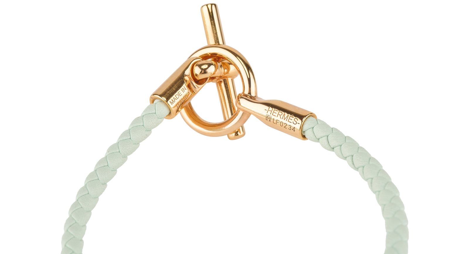 Hermès Glénan Bracelet, &pound;210, Jewellery, Blue, Leather, Other view