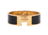 Hermes Wide Clic Clac H Bracelet, front view