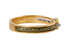 Hermes Mini Clic Chaine D'Ancre Bracelet, £350, Jewellery, Black/Gold, Brass, Side view