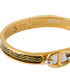 Hermes Mini Clic Chaine D'Ancre Bracelet, £350, Jewellery, Black/Gold, Brass, Other view