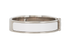 Hermes Clic H Bracelet, &pound;250, Jewellery, White, Brass/Enamel Coated Ceramic, Side view