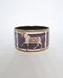 Extra Wide Horse Riding Motif Bangle, front view