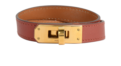Hermes Mini Kelly Double Tour Bracelet, front view