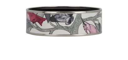 Hermès Tree Of Song Wide Bangle, front view