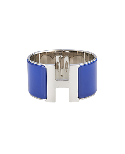 Hermes Extra Wide Clic Clac H Bracelet, &pound;195, Jewellery, Front view