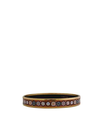 Hermes Floral Bangle, front view