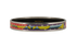 Hermes Printed Bangle, &pound;220, Jewellery, Silver, Brass/Enamel Coated Ceramic, Back view