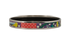 Hermes Printed Bangle, &pound;220, Jewellery, Silver, Brass/Enamel Coated Ceramic, Side view