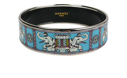 Hermes Elephant Bangle, front view