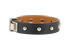 Hermes Mini Dog Clous Ronds Bracelet, &pound;250, Jewellery, Black, Leather, Bottom view