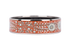 Hermès Wide Floral Print Bangle, side view