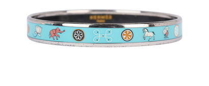 Hermès Narrow Indian Spirit Bangle, front view