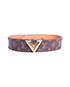 Louis Vuitton Essential V Bracelet, front view