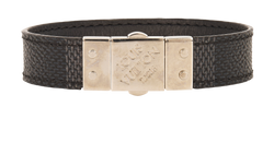 Louis Vuitton Lock It Bracelet, Canvas, Damier Graphite, 3*