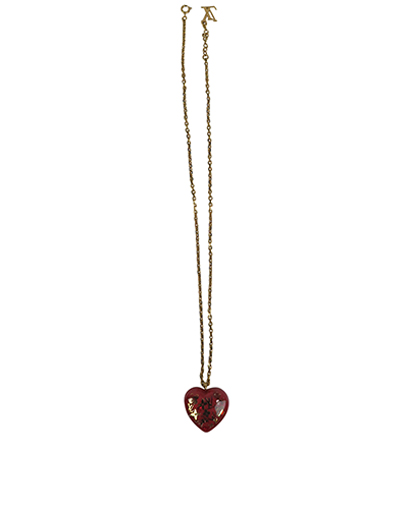 Louis Vuitton Inclusion Heart Necklace, front view