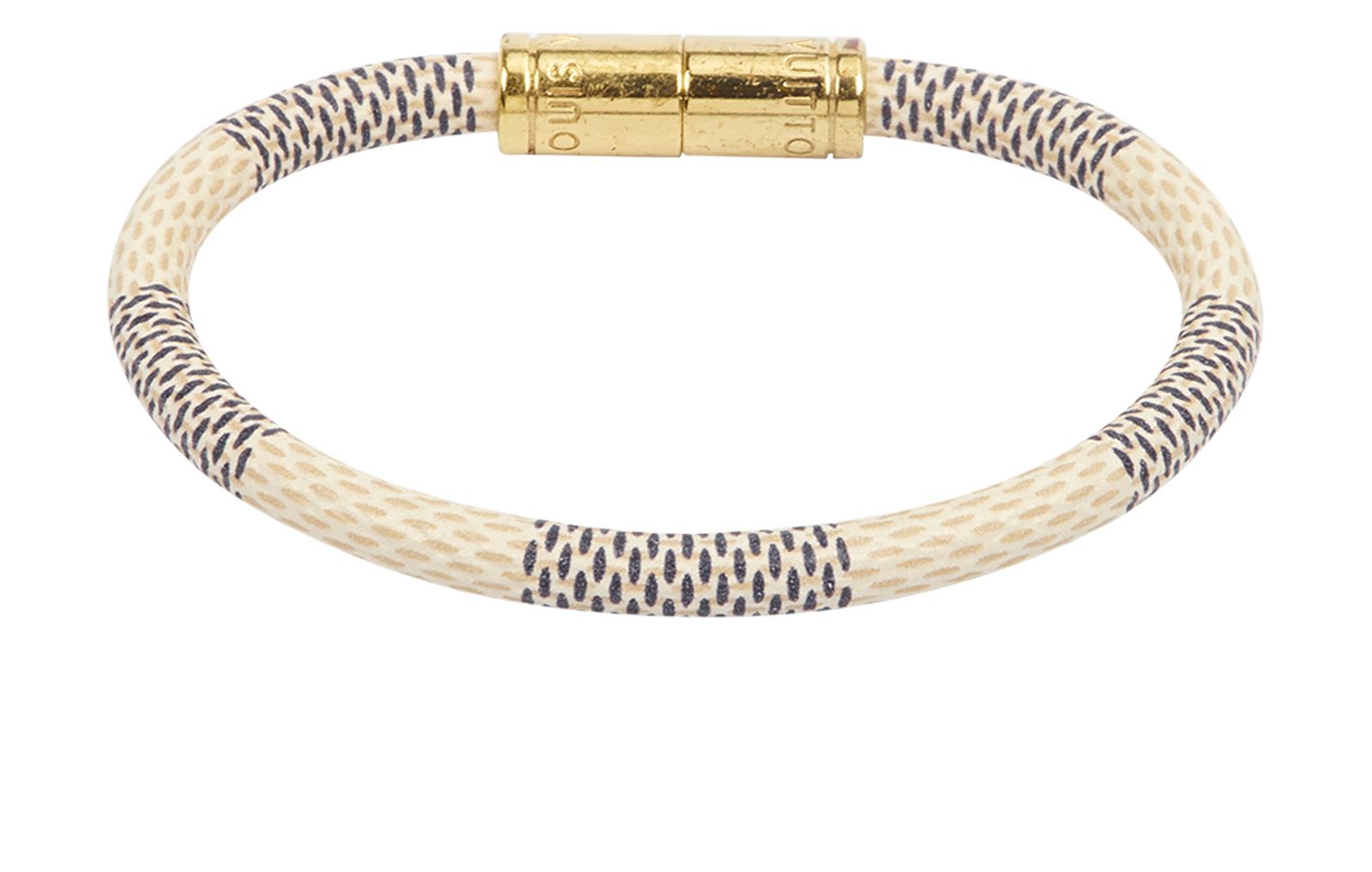 Louis Vuitton, Jewelry, Louis Vuitton Authentic Keep It Damier Azur  Bracelet
