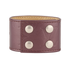 Louis Vuitton 2002 Matte Monogram Bracelet, &pound;220, Jewellery, Burgundy, Leather, Back view