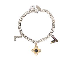 Louis Vuitton Love Letter Timeless Charm Bracelet - Gold-Tone