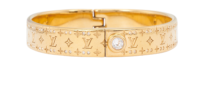 Louis Vuitton Nanogram Strass Bracelet, front view