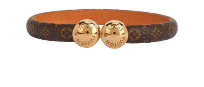 Louis Vuitton Mini Historic Bracelet, &pound;150, Jewellery, Brown, Canvas, Front view