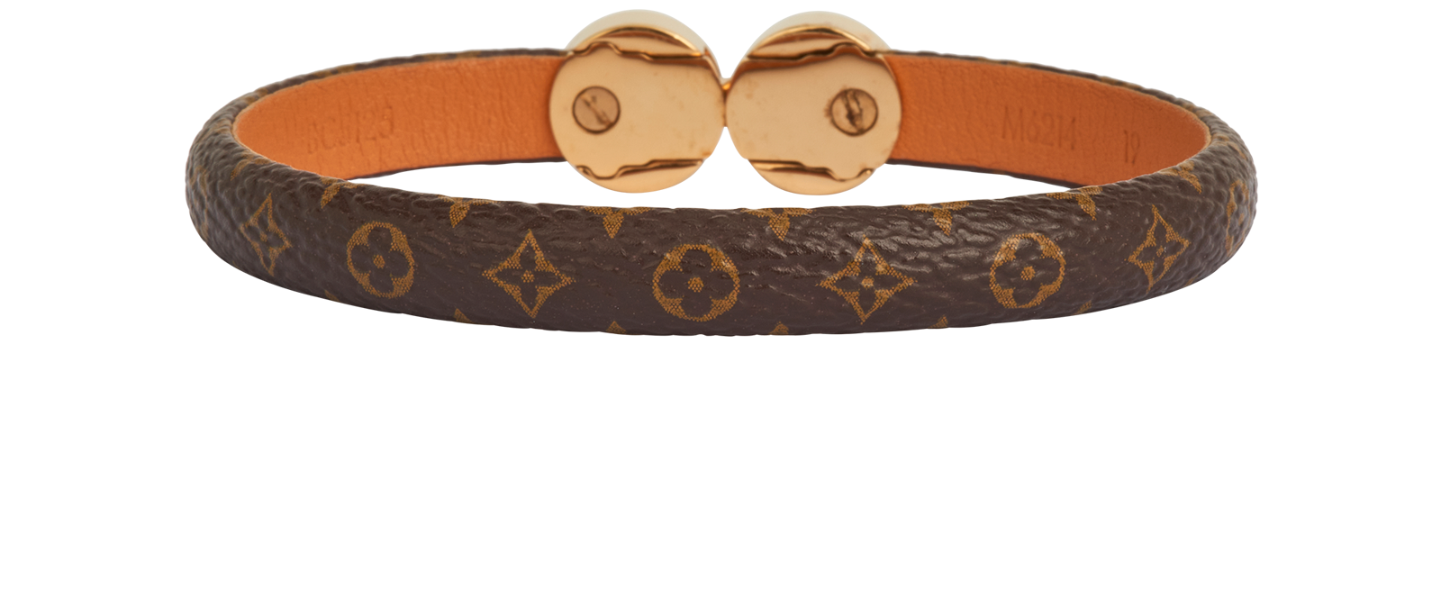 Louis Vuitton Mini Historic Bracelet, &pound;150, Jewellery, Brown, Canvas, Back view