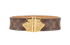 Louis Vuitton Nano Monogram Bracelet, &pound;150, Jewellery, Brown, Canvas, Front view