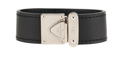 Louis Vuitton Nomade Koala Bracelet,Leather, Black, SzM, MIF, 3*