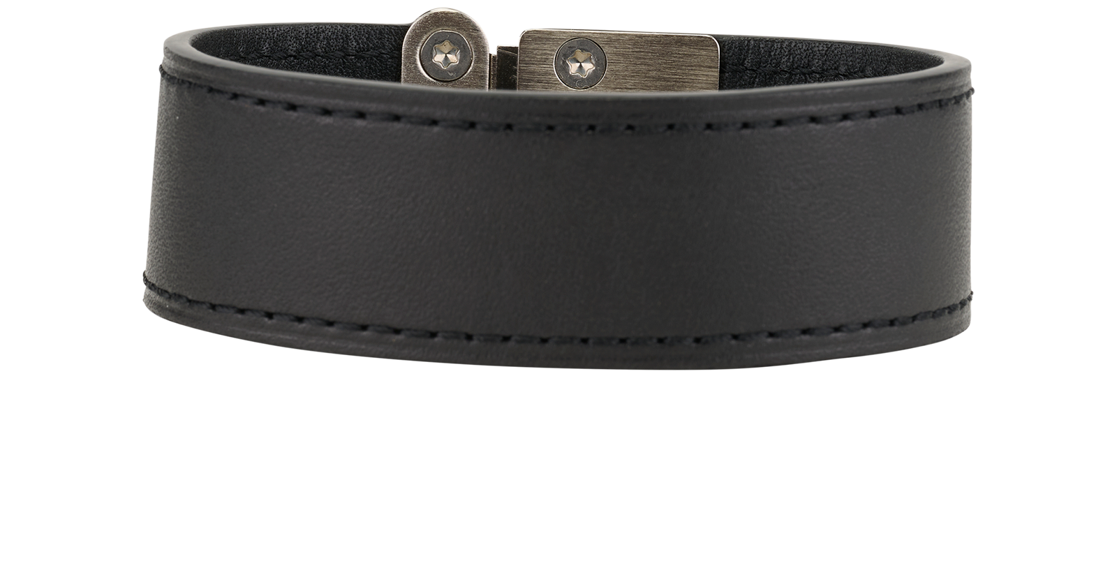 Louis Vuitton Nomade Koala Bracelet, &pound;175, Jewellery, Black, Leather, Back view