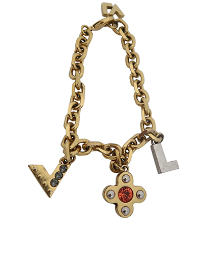 Louis Vuitton Love Letter Charm Bracelet, front view