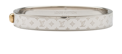 Louis Vuitton Nanogram Cuff Bracelet, front view