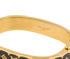 Louis Vuitton Nanogram Enamel Bracelet, &pound;380, Jewellery, Black/Gold, Enamel Coated Ceramic, Other view
