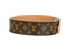Louis Vuitton Nano Monogram Bracelet, &pound;175, Jewellery, Brown, Canvas/Leather, Side view