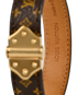 Louis Vuitton Nano Monogram Bracelet, &pound;175, Jewellery, Brown, Canvas/Leather, Other view