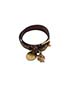 Double Wrap Bracelet, front view