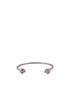 Alexander McQueen Twin Skull Bracelet, front view
