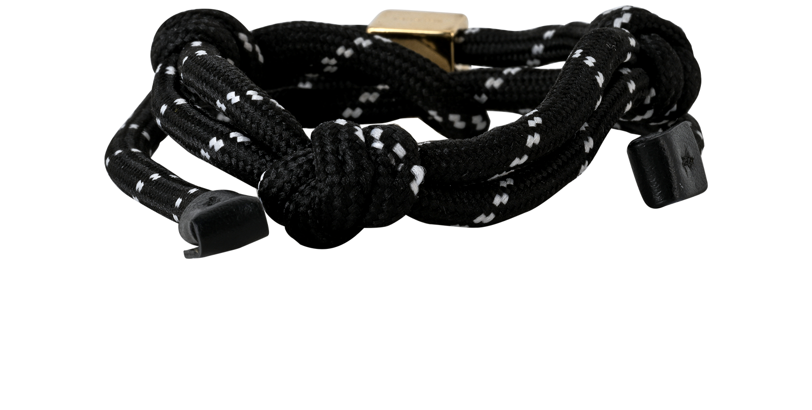 Miu Miu Cord Bracelet, &pound;180, Jewellery, Black, Fabric, Back view