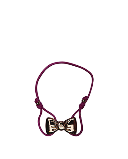 Mulberry Bow Friendship Bracelet, front view