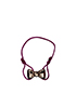 Mulberry Bow Friendship Bracelet, front view