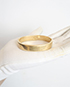 Mulberry Post-mans Lock Aged Rose Gold Bangle, back view