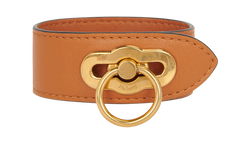 Mulberry Amberley Bracelet, Leather, Tan, Sz S, DB, 3*