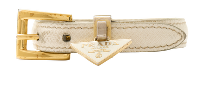 Prada Logo-Charm Bracelet, front view