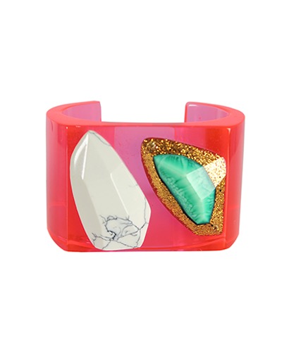 Stella McCartney Plexy Cuff, front view